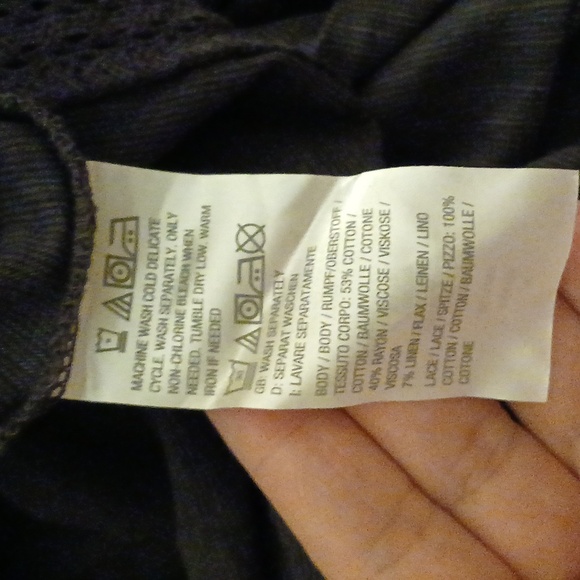 NEW Denim & Co. Canyon Retreat Easy Midi Dress Size 2X / Dark Blue-Grey - Picture 9 of 10